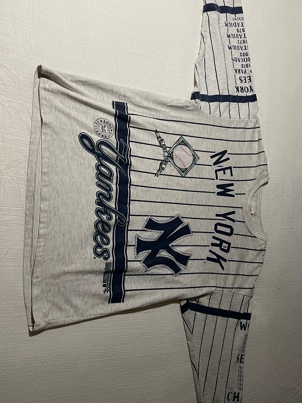 Vintage 1990’s New York Yankees Long Sleeve - 1927 Greatest Team of All Time